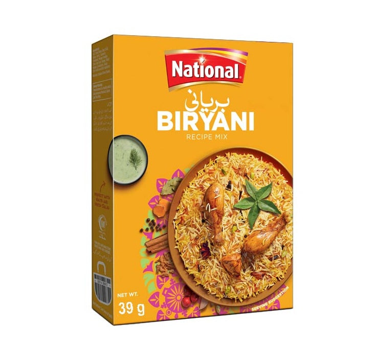 NATIONAL BIRYANI MASALA PKT 39G