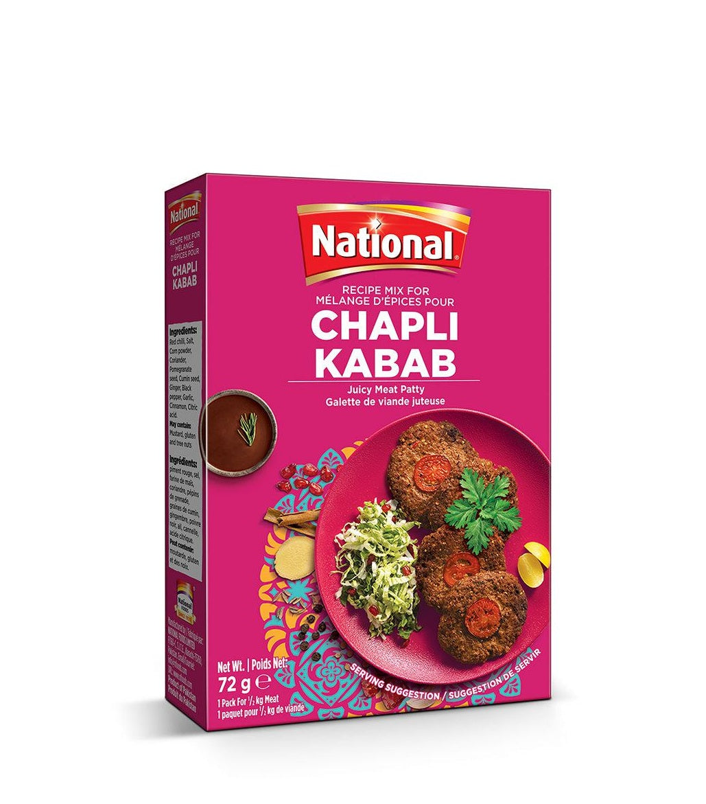 NATIONAL CHAPLI KABAB 72G