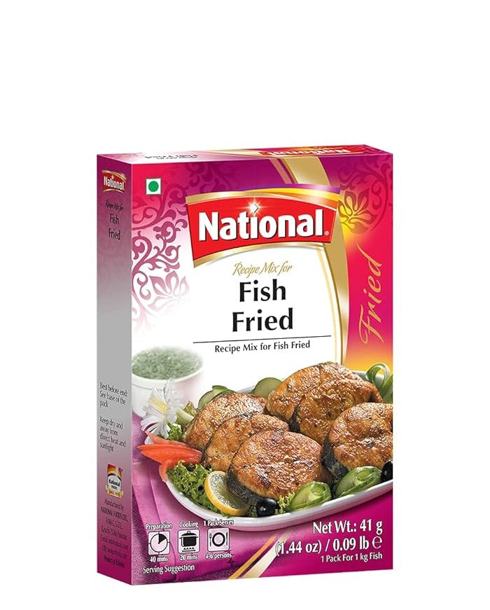 NATIONAL FISH FRIED SPICY 41G NATIONAL FISH FRIED SPICY 41G