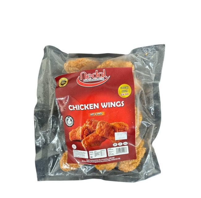 HOT & SPICY CHICKEN WINGS 700G (NEDAL)