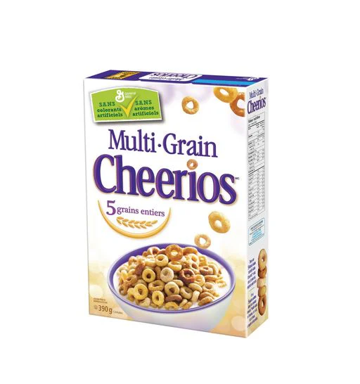 NESTLE CHEERIOS MULTIGRAIN 390G PM£3.25