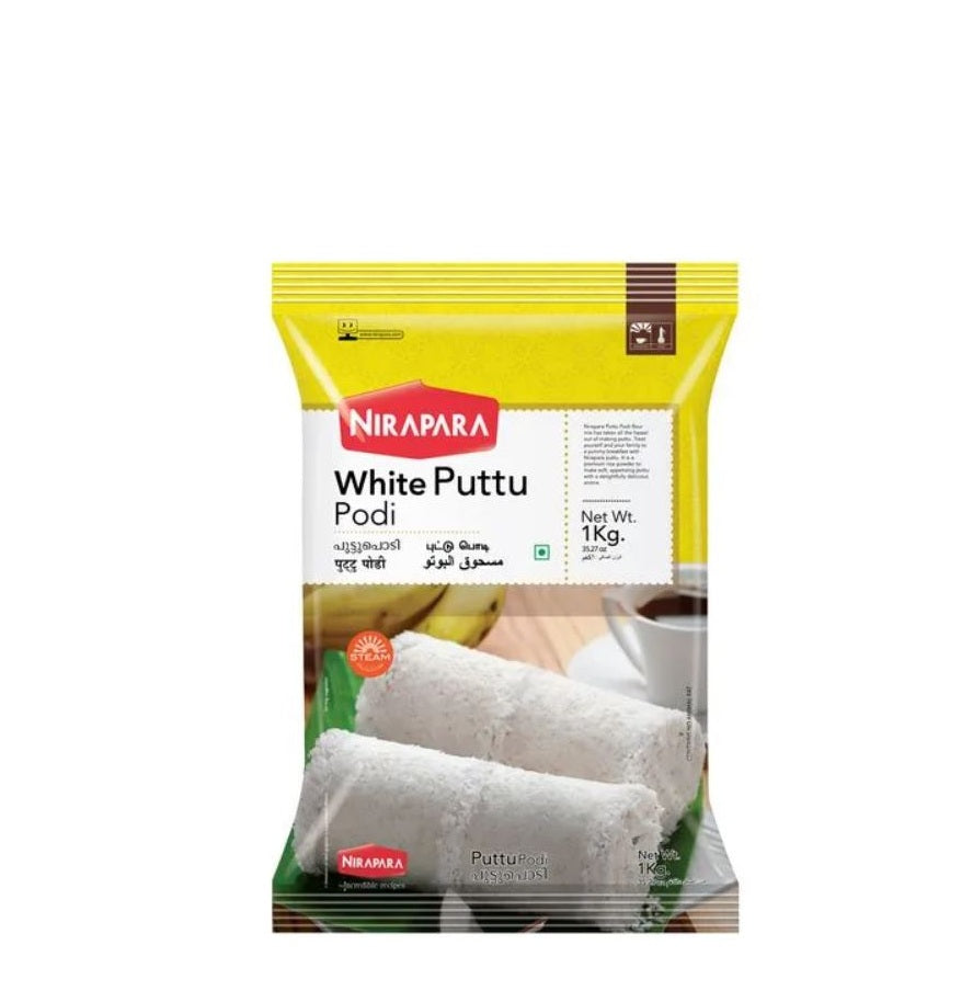 NIR PUTTU PODI WHITE 1KG NIR PUTU PODI FRIED 1KG