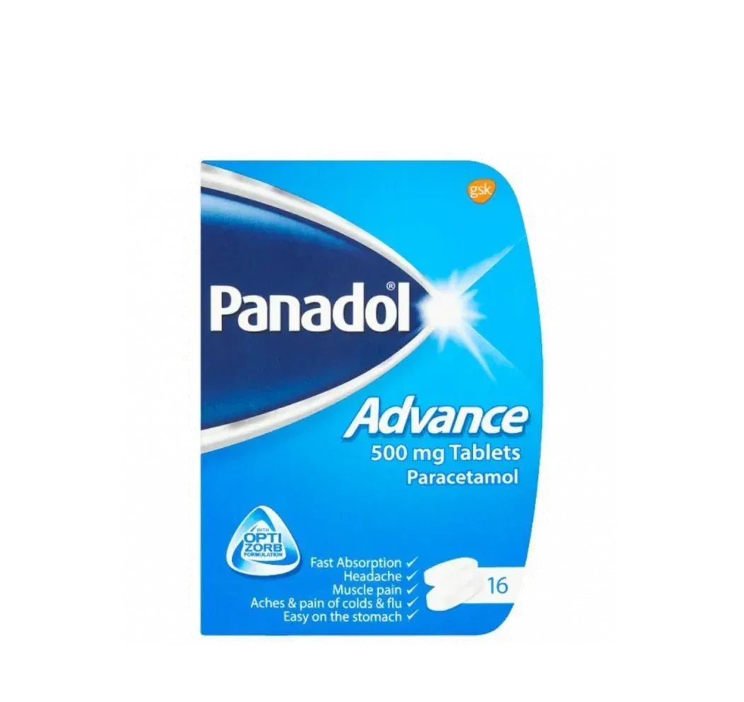 PANADOL ADVANCE TABLETS 500MG 16'S - Kashmir Watan Foodstores