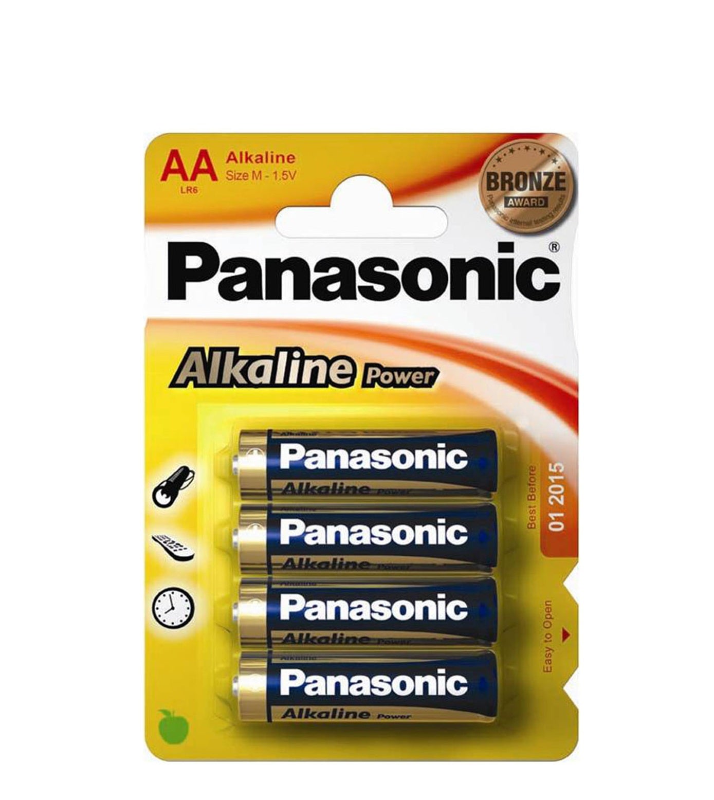PANASONIC BATTERIES AA 4PK