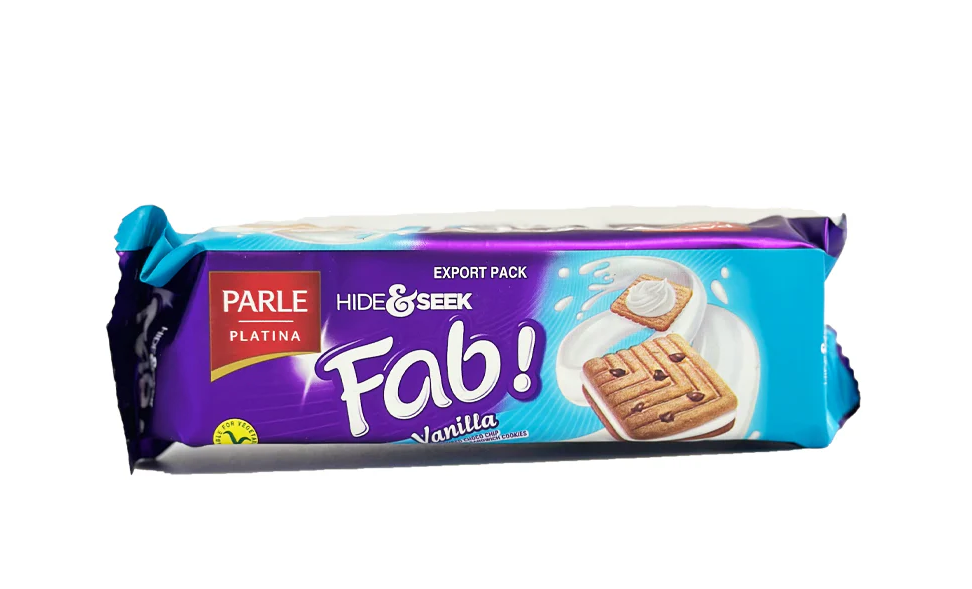PARLE HIDE & SEEK VANILLA BISCUITS 112G PARLE H/SEEK VANILLA BISCUITS 112G