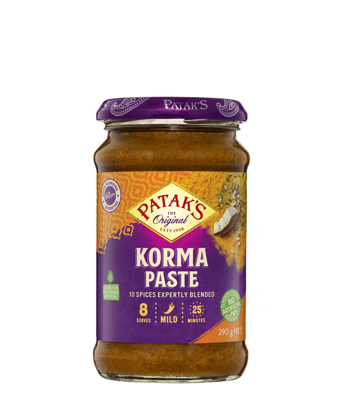PATAKS KORMA PASTE 290G