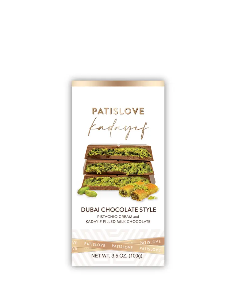 PATISLOVE DUBAI CHOCOLATE 100G