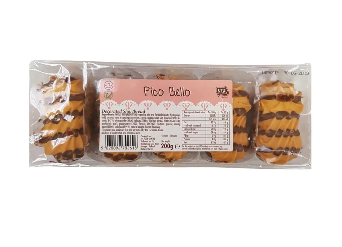 PICO BELLO BISCUITS 200g - Kashmir Watan Foodstores
