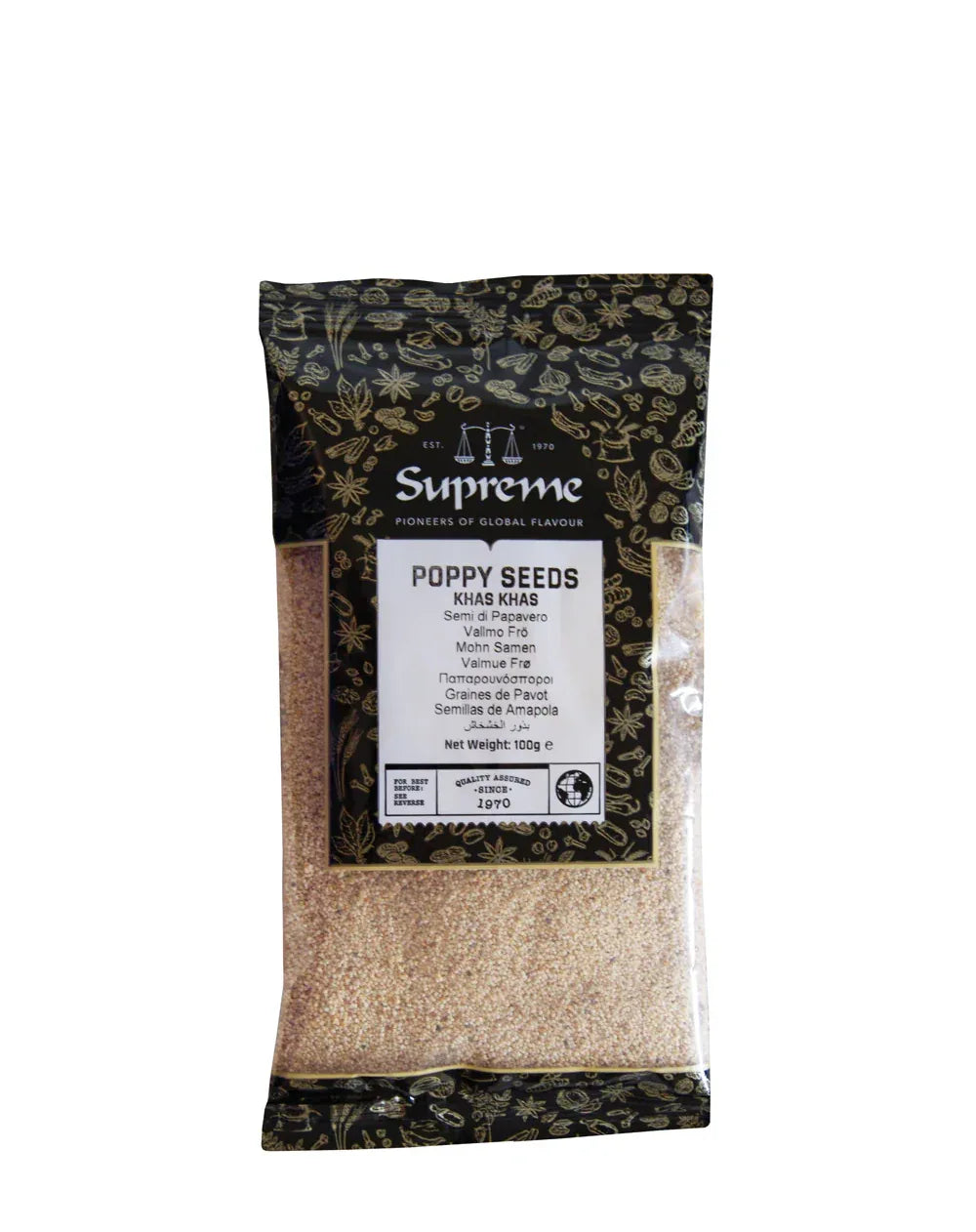 SQ POPPY SEEDS / KHAS KHAS 100G - Kashmir Watan Foodstores