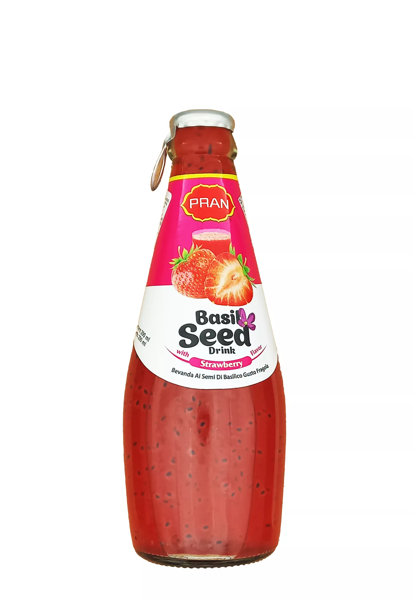 PRAN BASIL DRINK STRAWBERRY 290ML PRAN BASIL DRINK STRAWBERRY 290ML