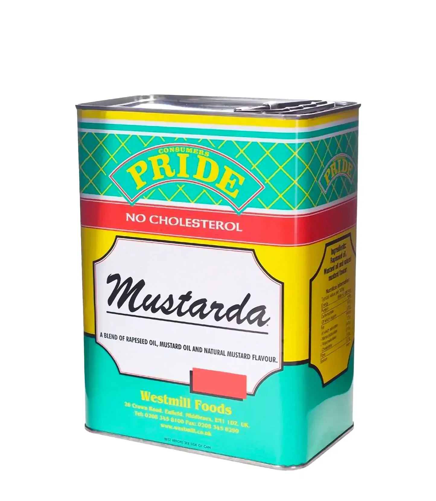 PRIDE MUSTARDA TIN 4L - Kashmir Watan Foodstores
