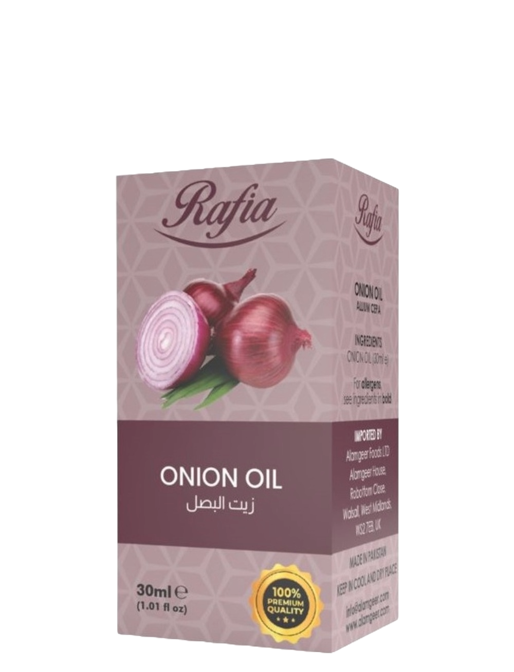 RAFIA ONION OIL 30ML RAFIA ONION OIL 30ML