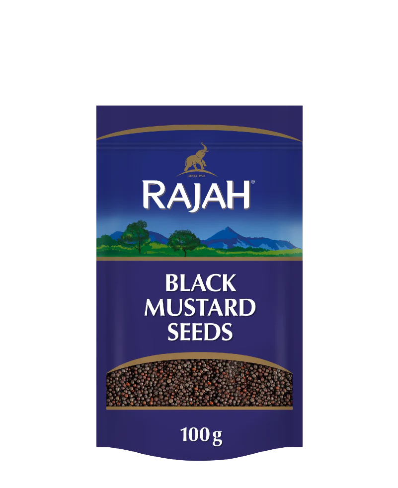 RAJAH BLACK MUSTARD SEEDS 100G