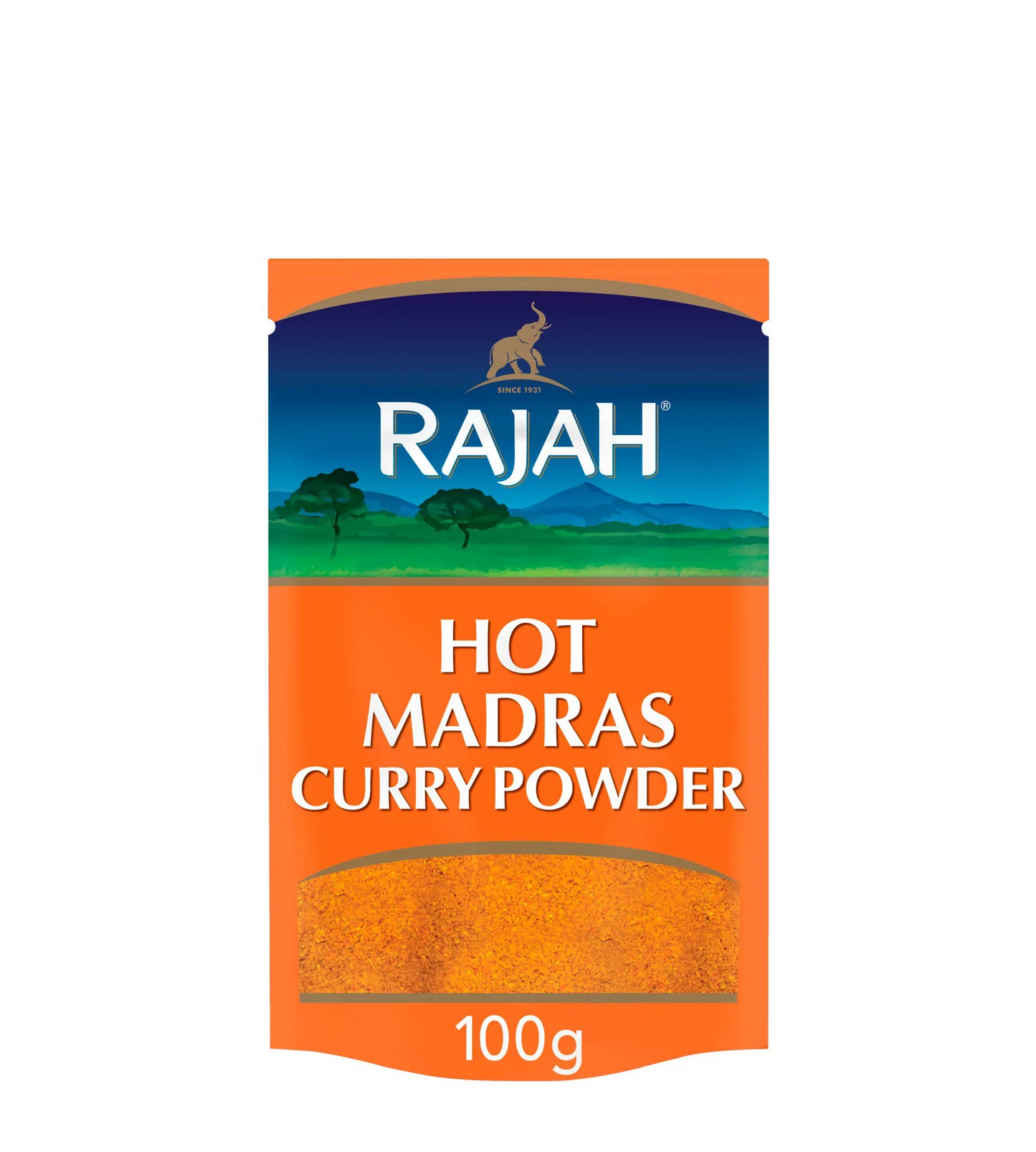 RAJAH HOT CURRY POWDER 100G
