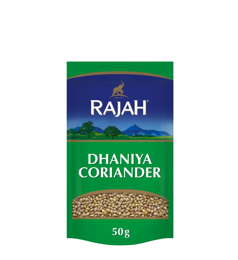 RAJAH WHOLE CORIANDER SEEDS 50G