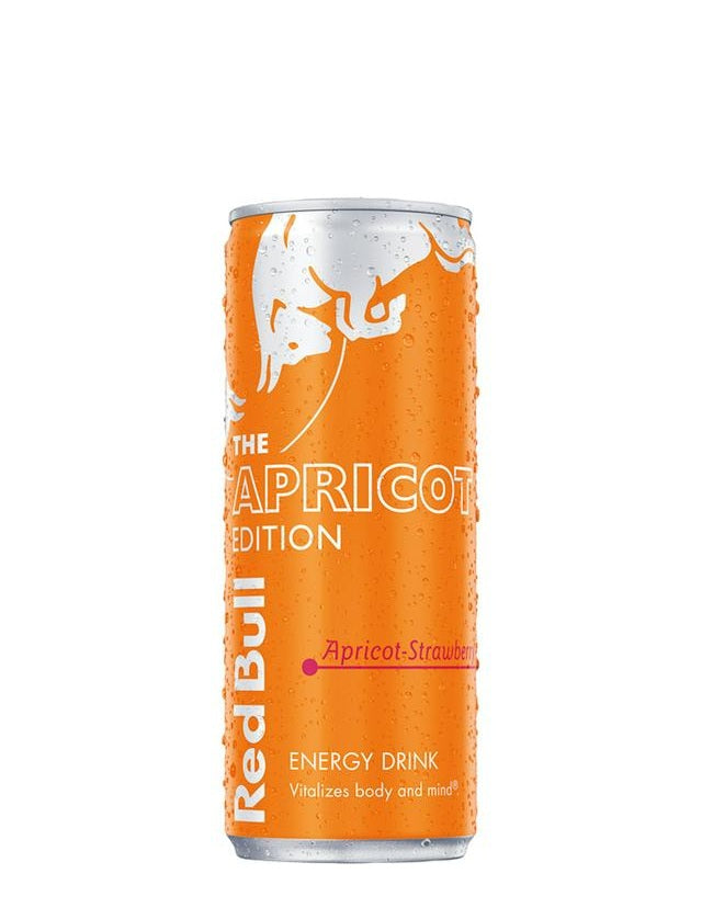 REDBULL T/APRICOT EDITION 250ML PM£1.55