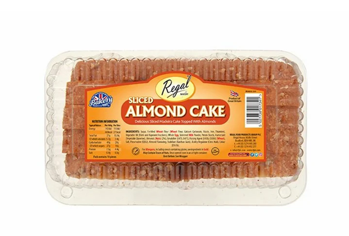 REGAL ALMOND SLICED CAKE 10PCS