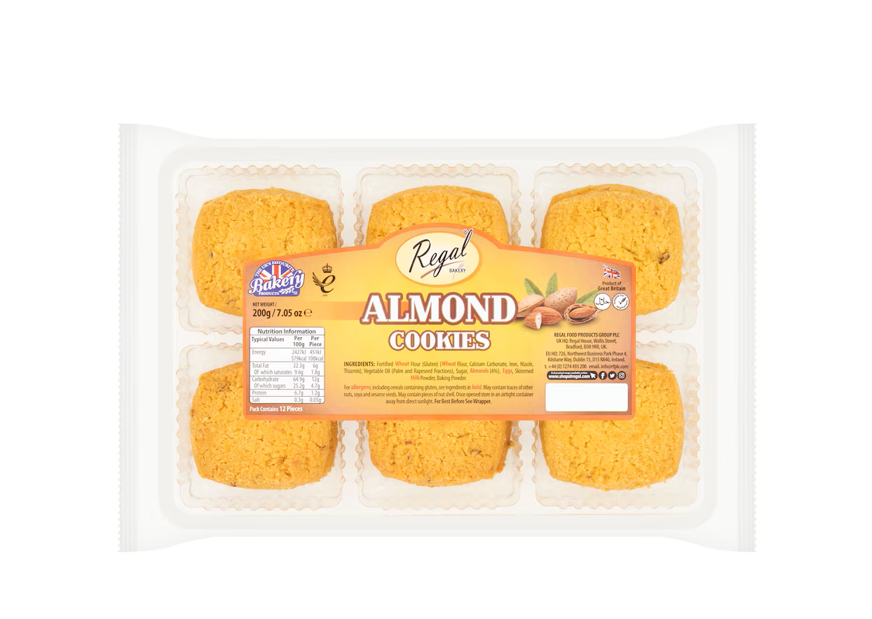 REGAL HM ALMOND COOKIES 12pCS