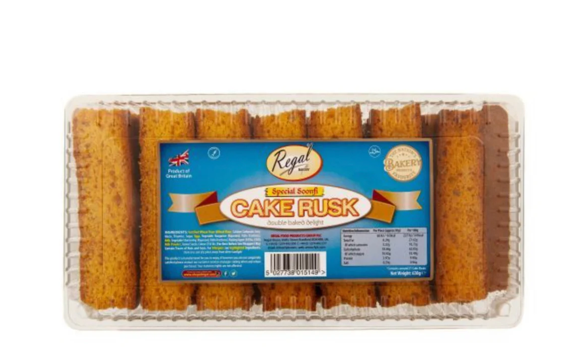 REGAL SPECIAL SOONF CAKE RUSK 630G