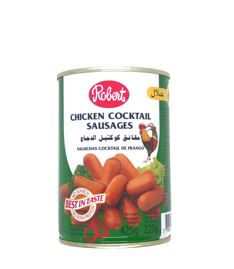 CHICKEN COCKTAIL SAUSAGES 425G (ROBERT)