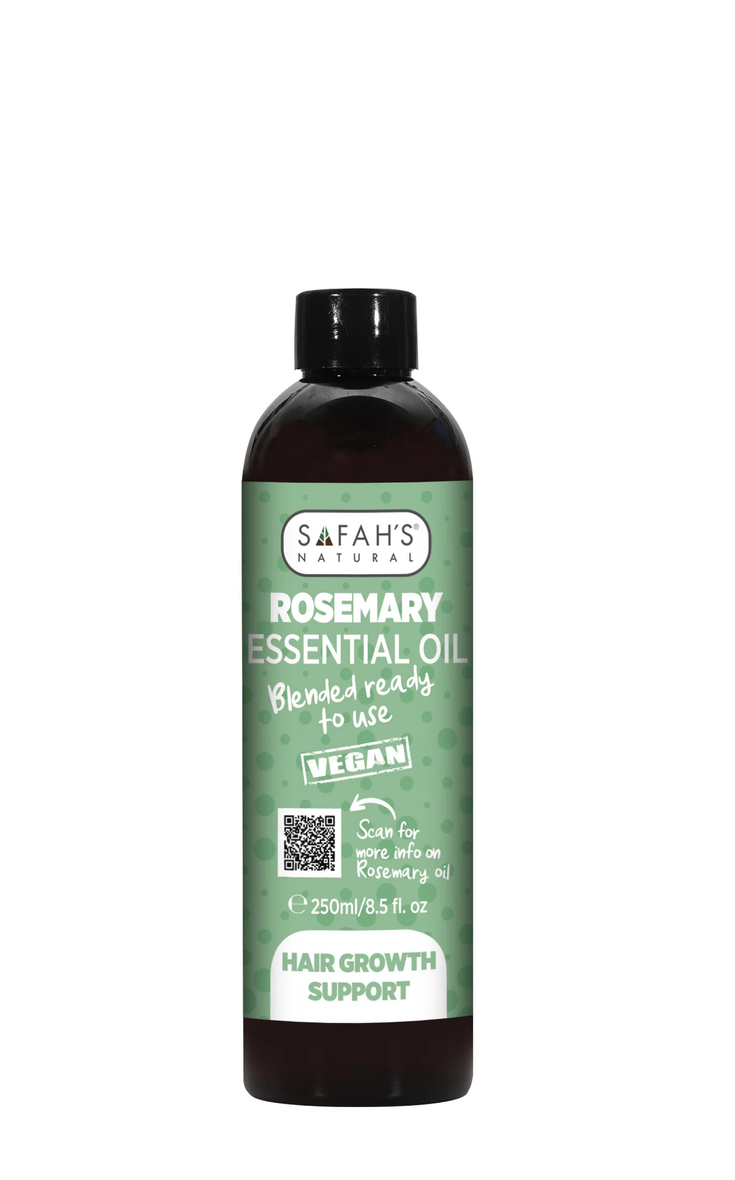 SAFAH'S ROSEMARY ESSENTIAL OIL 250ML SAFAH S ROSEMARY OIL VEGAN 250ML