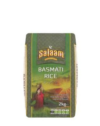 SALAAM BASMATI RICE 2KG SALAAM RICE 2KG PM £1.99
