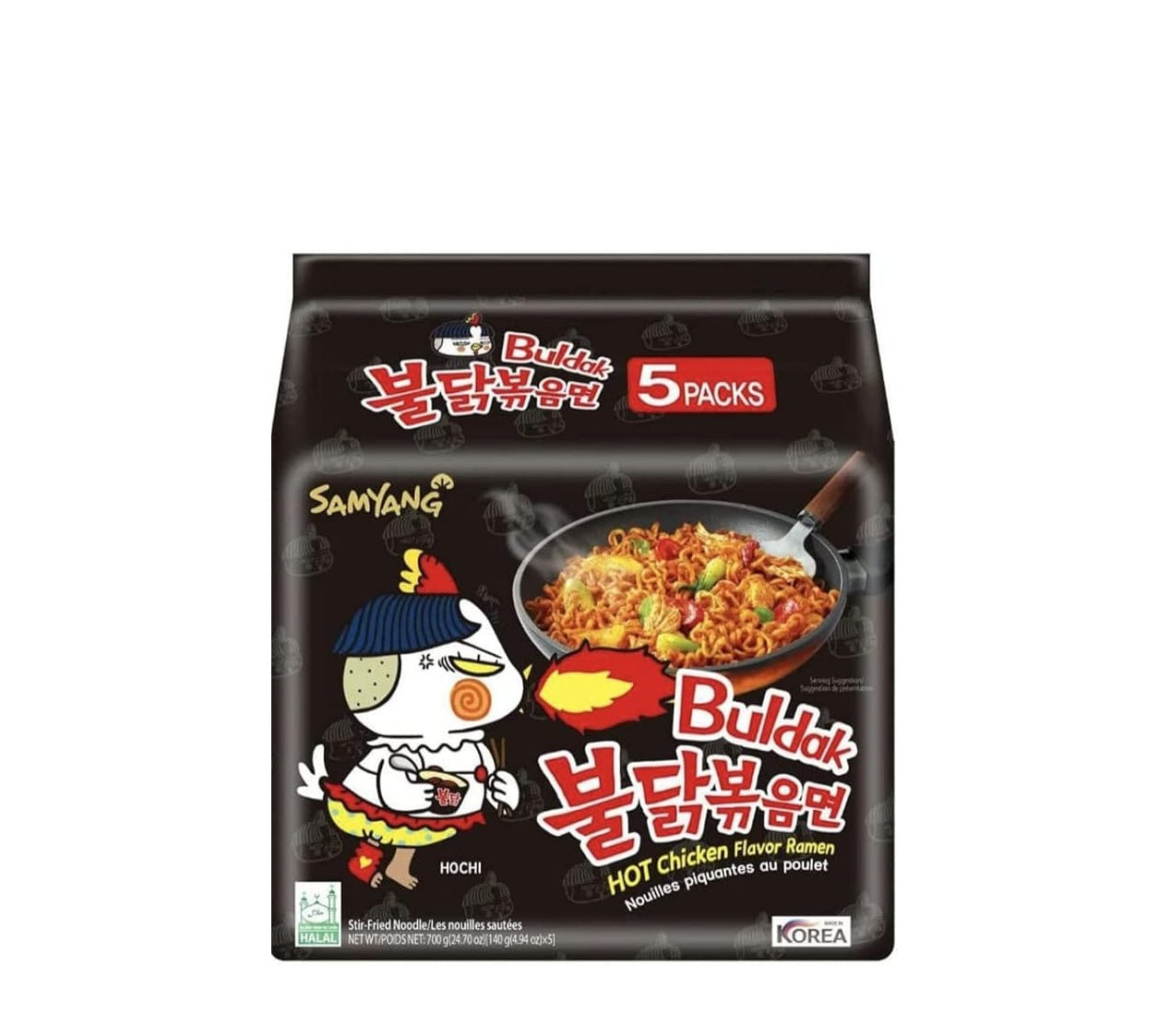 SAMYANG BULDAK CARBONARA HOT CHICKEN FLAVOUR 5PK