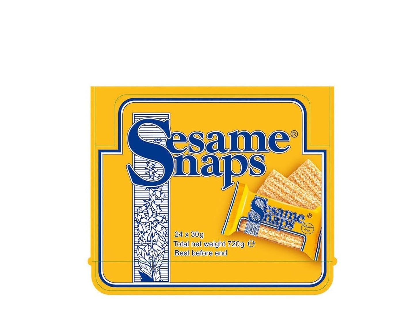 SESAME SNAPS 24x30 GLUTEN FREE