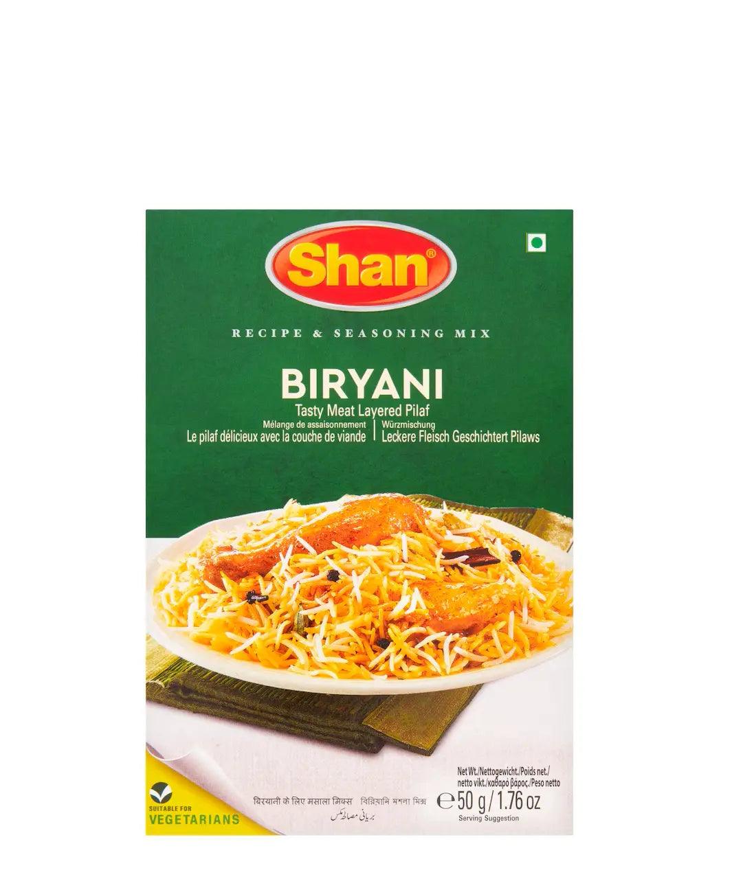SHAN BIRYANI MASALA 50G - Kashmir Watan Foodstores