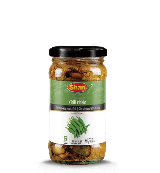SHAN CHILLI PICKLE 300G - Kashmir Watan Foodstores
