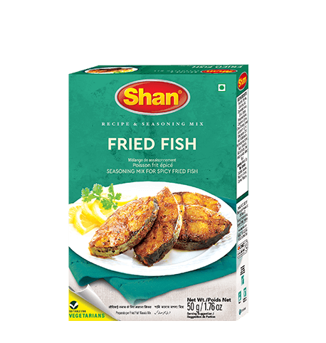 SHAN FRIED FISH MASALA PKT 50G SHAN FRIED FISH MASALA PKT 50G