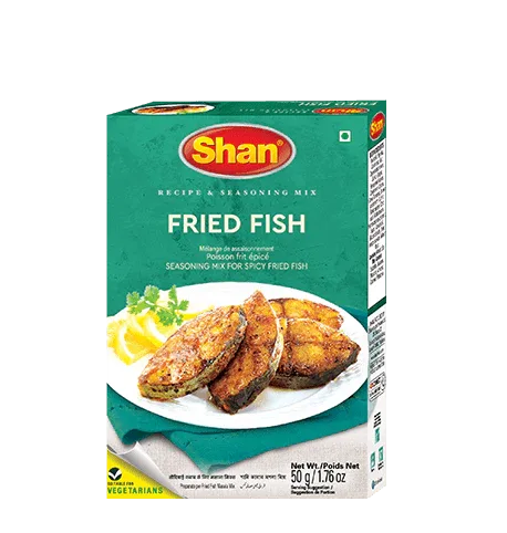 SHAN FRIED FISH MASALA PKT 50G - Kashmir Watan Foodstores