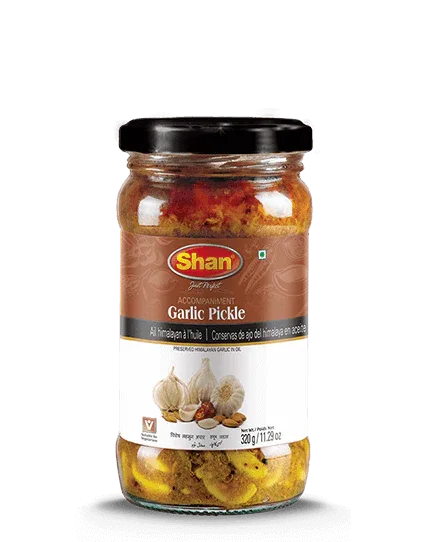 SHAN GARLIC PICKLE 310G - Kashmir Watan Foodstores