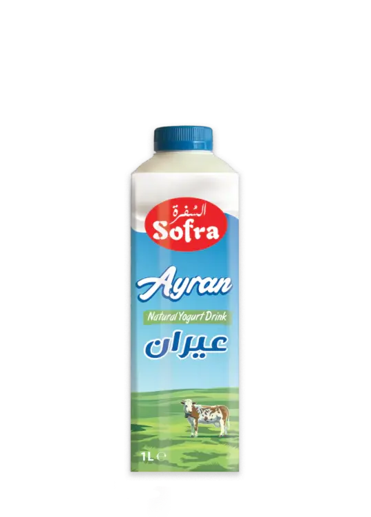 SOFRA AYRAN NATURAL YOGURT DRINK 1LTR SOFRA AYRAN N/YOGURT DRINK 1LTR 1940