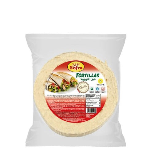 SOFRA TORTILA WRAPS 10PK 25CM 630G