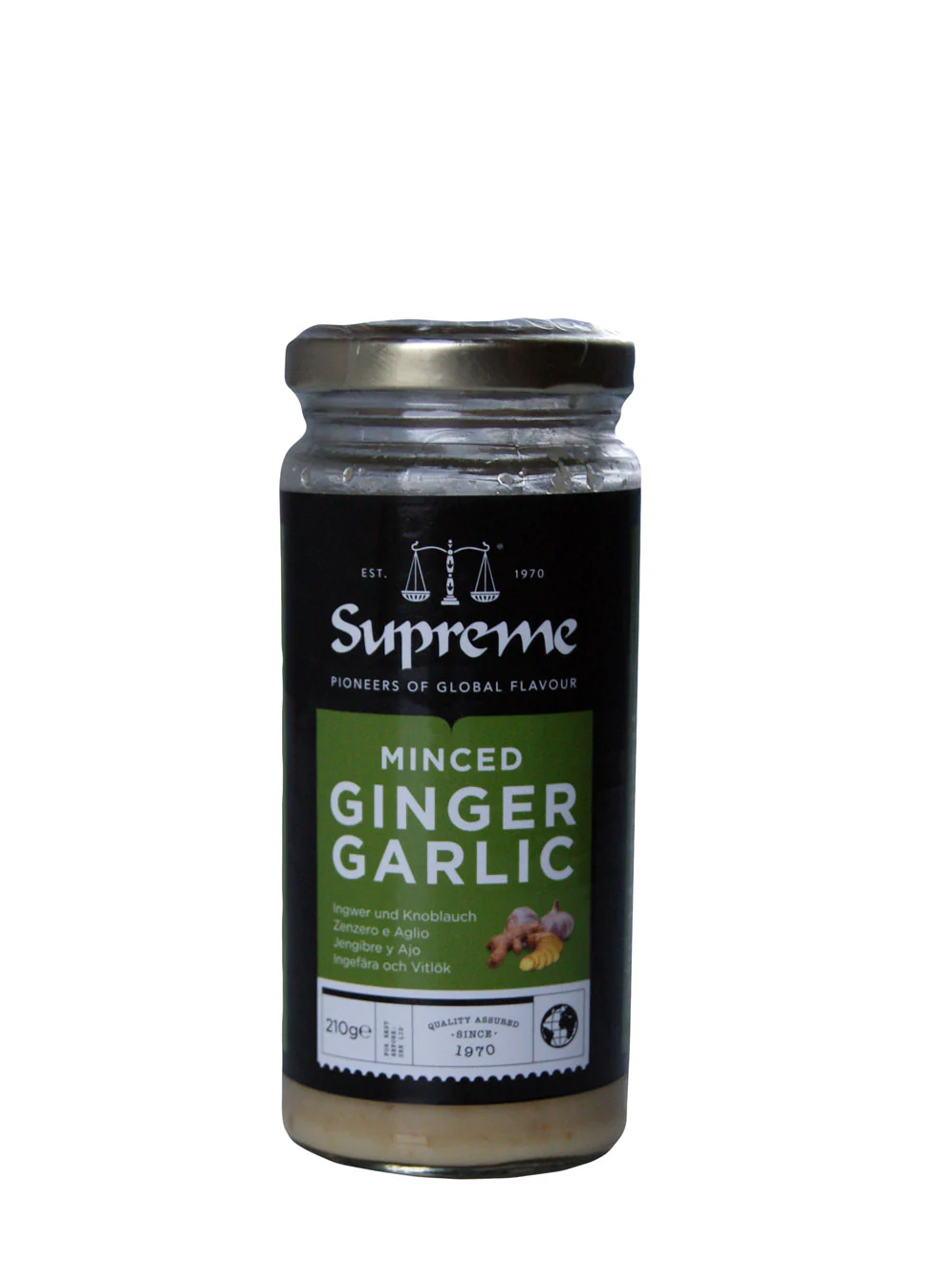SQ GINGER GARLIC PASTE 210G