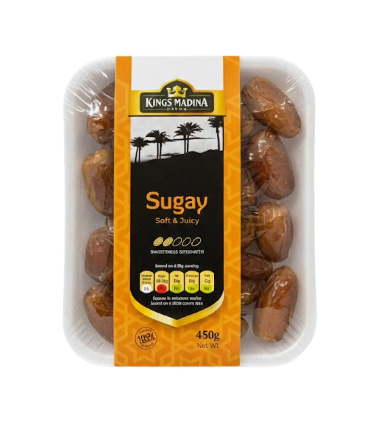 KINGS MADINA SUGAY DATES 450G - Kashmir Watan Foodstores