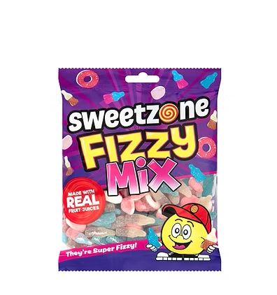 SWEETZONE FIZZY MIX 185G