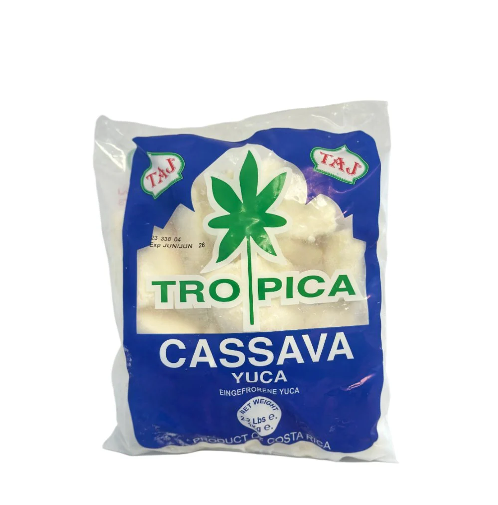 TAJ CASSAVA CHUNKS 1KG
