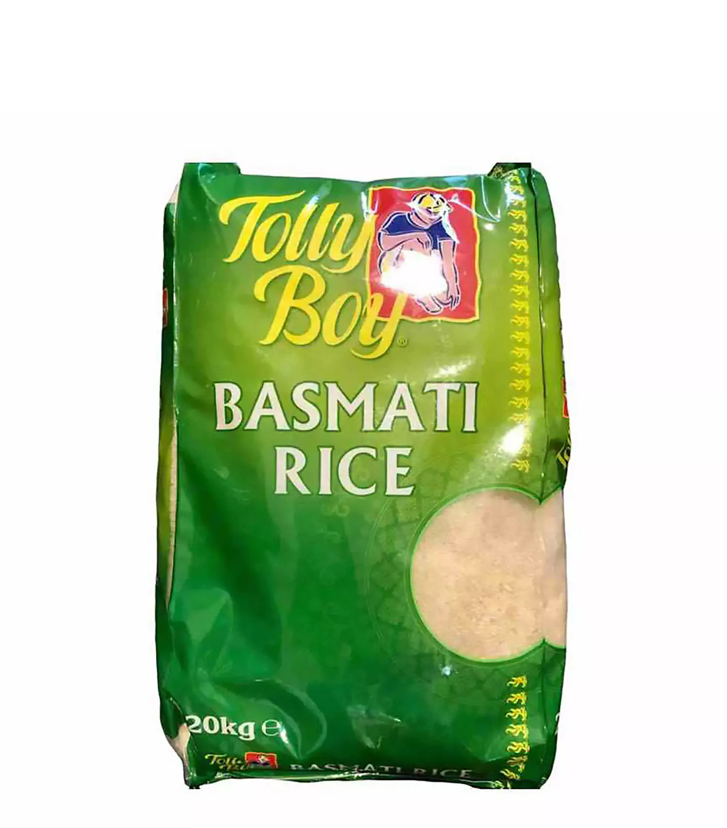 TOLLY BOY BASMATI 20KG TOLLYBOY BASMATI RICE 20KG