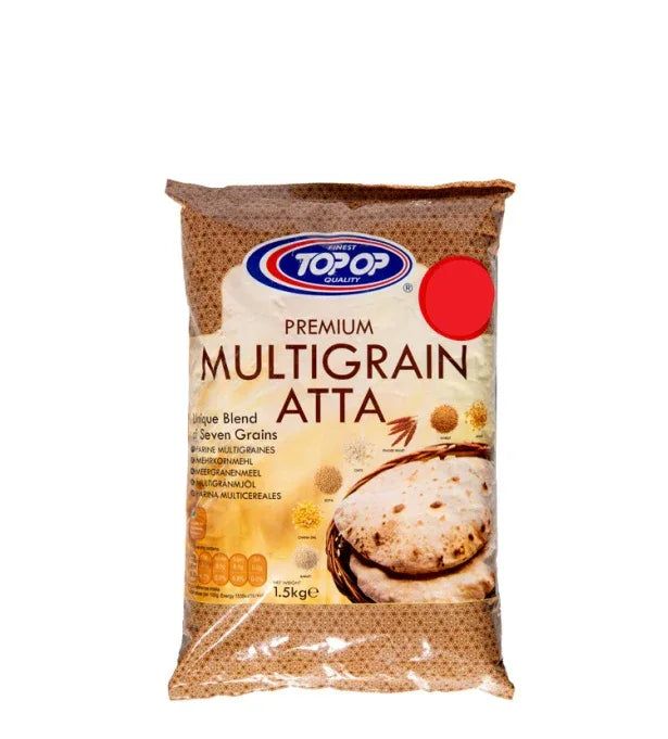 TOP OP MULTIGRAIN ATTA 1.5KG - Kashmir Watan Foodstores