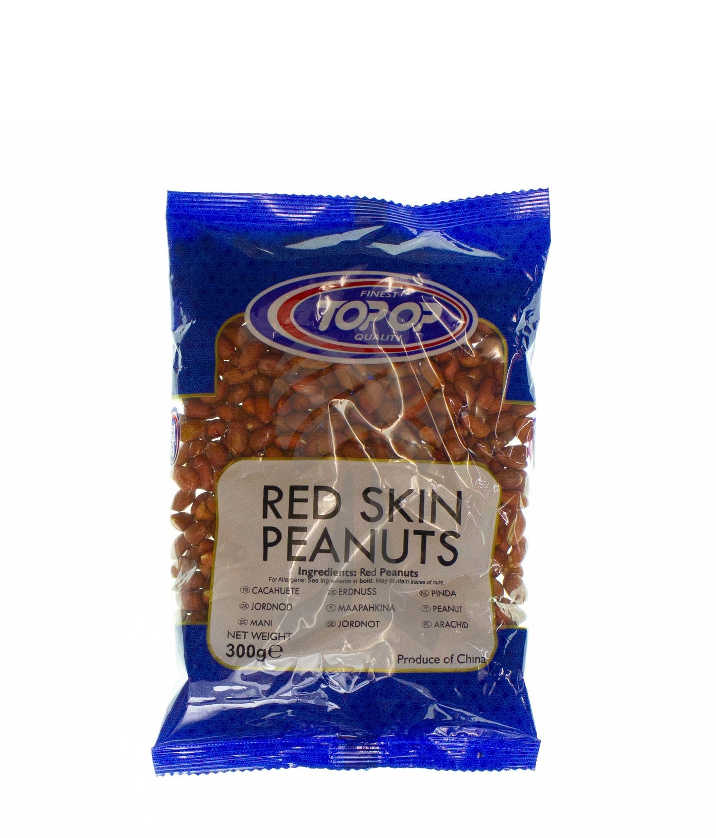 TOP PEANUTS RED SKIN 300G