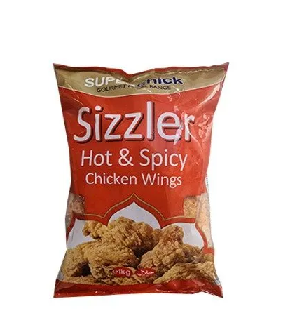 S/CHICK HOT/SPICY CHICKEN WINGS 1KG