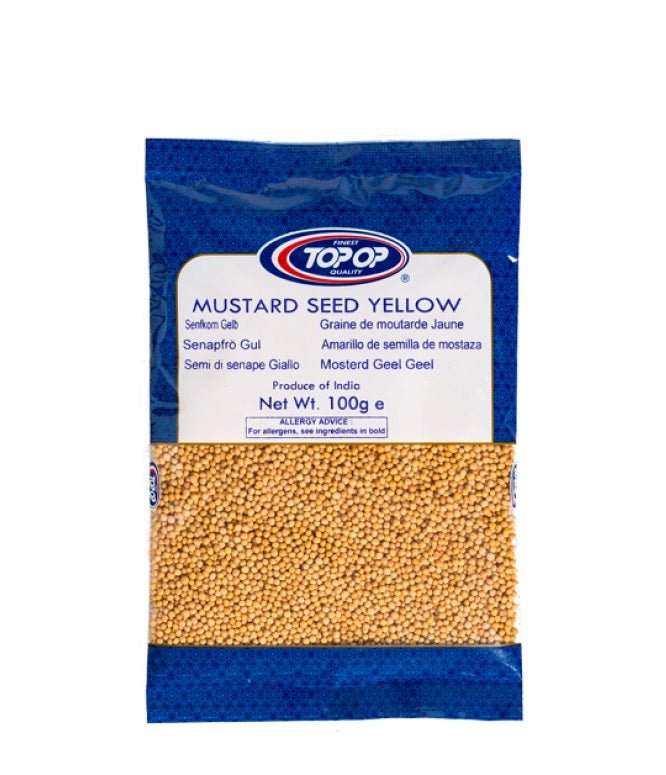 YELLOW MUSTARD SEEDS 100g (TOP OP)