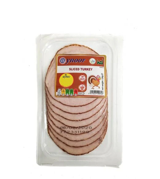 @YNOOR SLICED TURKEY 130G