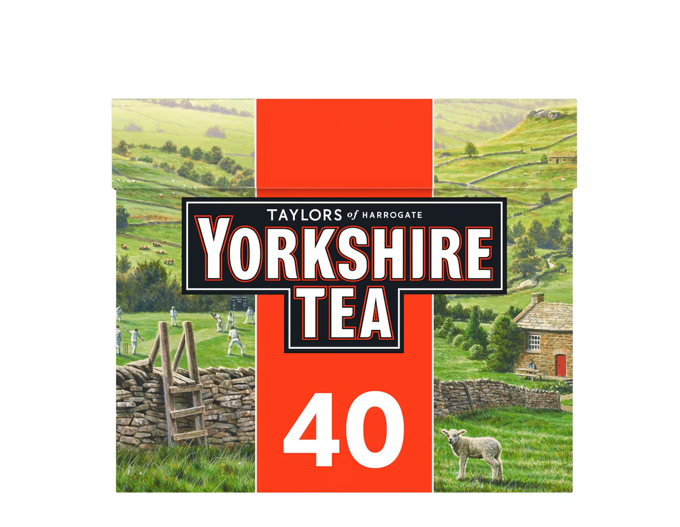YORKSHIRE TEA BAGS 40'S 125G