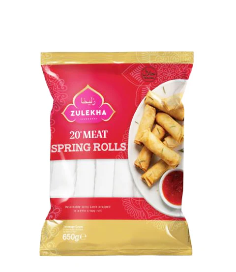 ZULEKHA MEAT SPRING ROLL 20'S