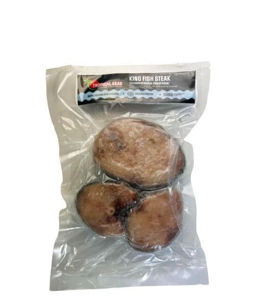 REAL STAR KING FISH STEAK 1KG DB KINK FISH STEAK 600G