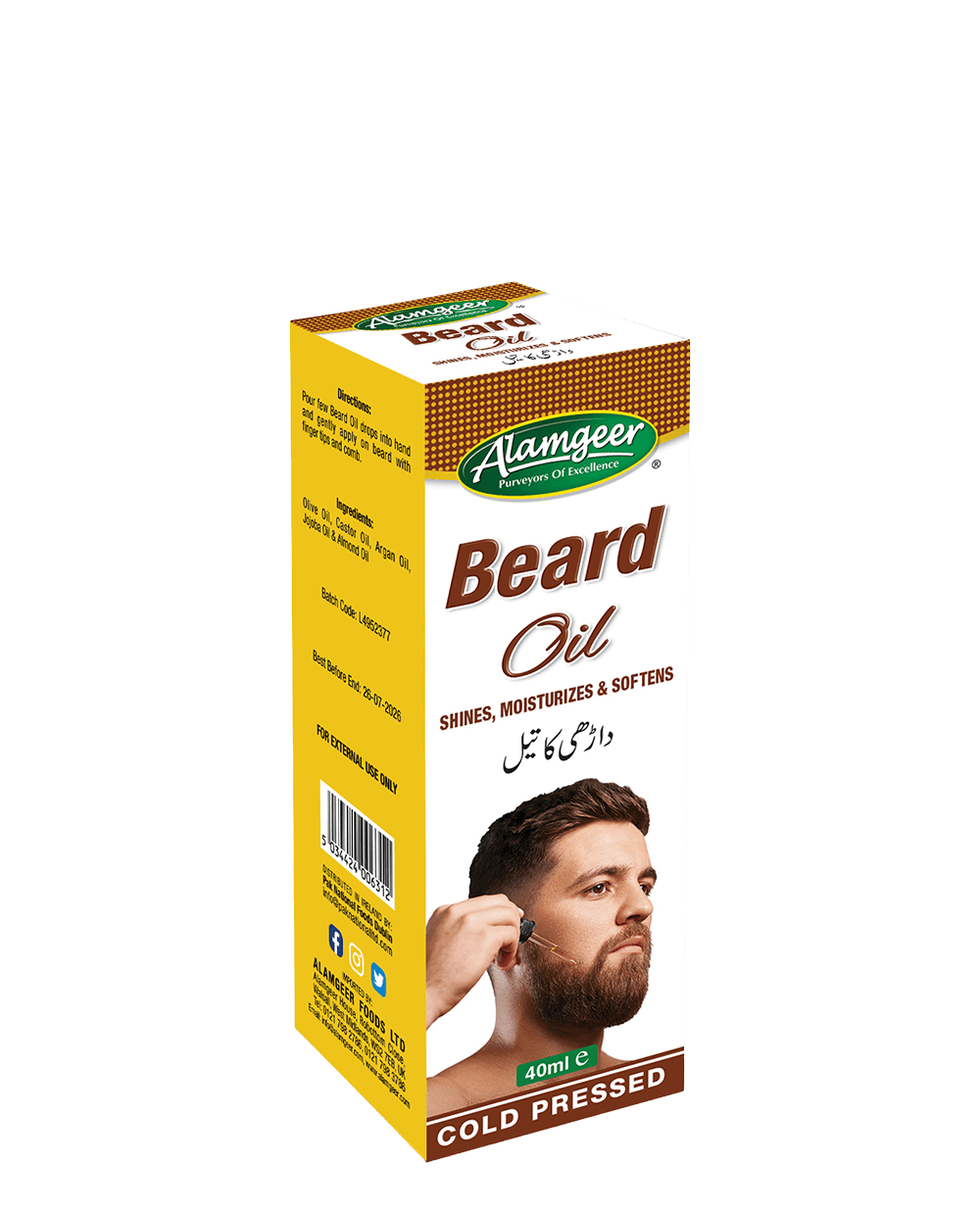 ALAMGEER BEARD OIL 40ml ALAMGEER BEARD OIL 40ml