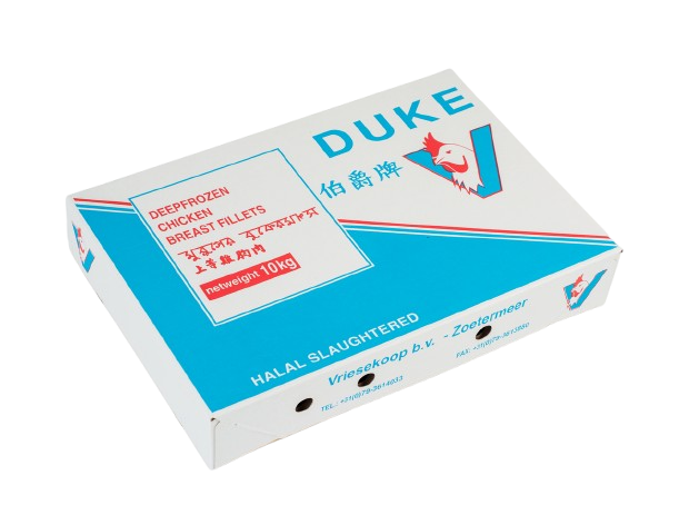 DUKE CHICKEN FILLET 10KG 80%
